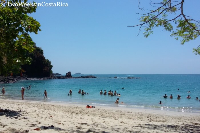 Playa Manuel Antonio in the National Park