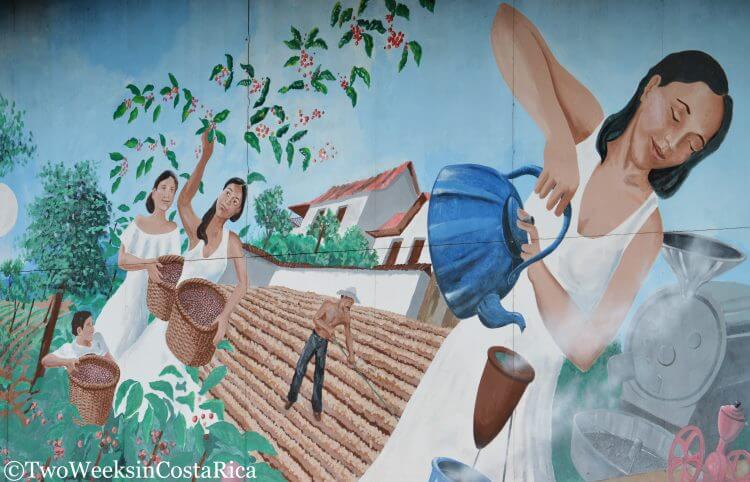 Cafe Britt Mural | Two Weeks in Costa Rica 