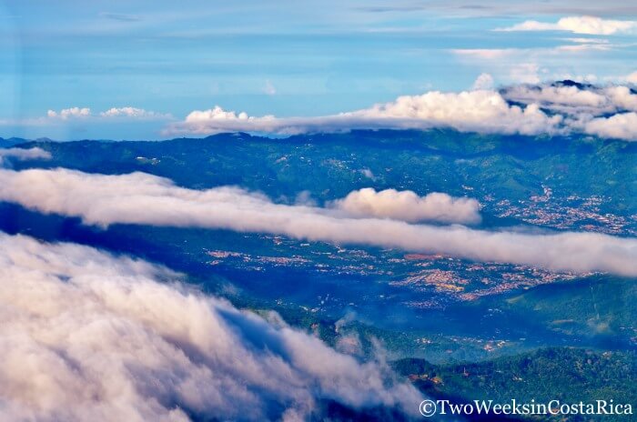 View From Small Plane | Two Weeks in Costa Rica