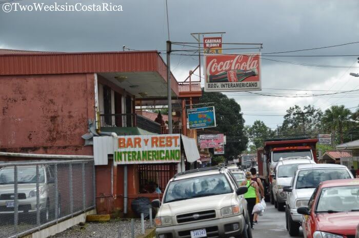 Crossing the Paso Canoas Border