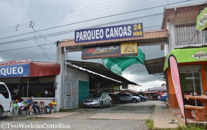 Crossing the Paso Canoas Border