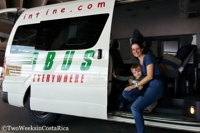 Shared Interbus Shuttle in Costa Rica