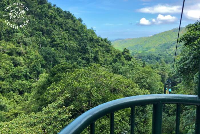 Ocean View from Rainforest Adventures Tram Jaco