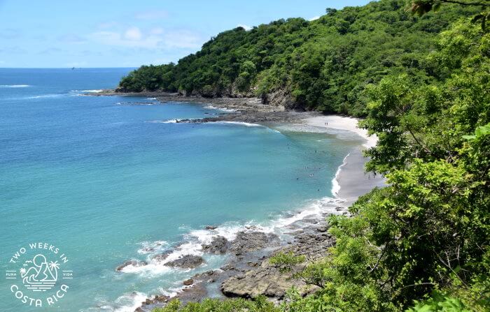 Playa Dantita from Above