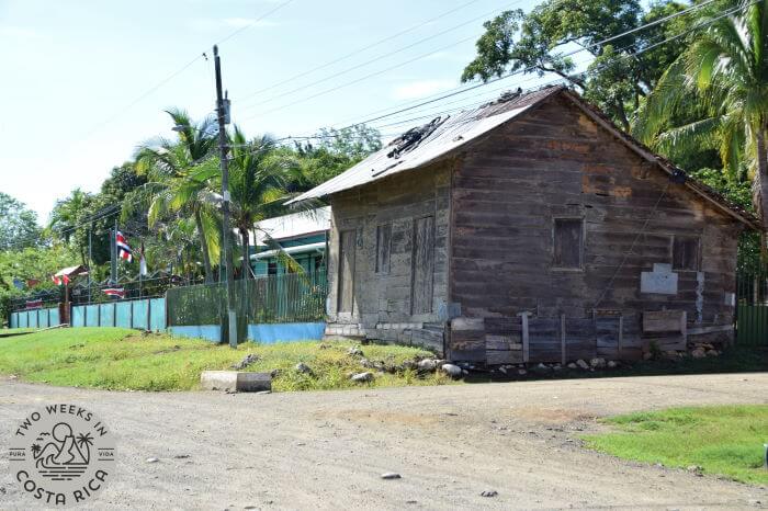 A typical wooden house in rural Guanacaste