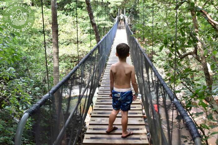 Hanging Bridge Rio Negro Hot Springs