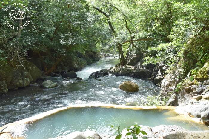 Hot Springs Pool Overlooking River