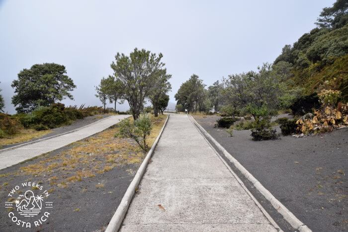 Trail to Crater Irazu