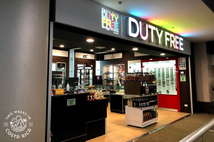 Duty Free SJO Departure Area