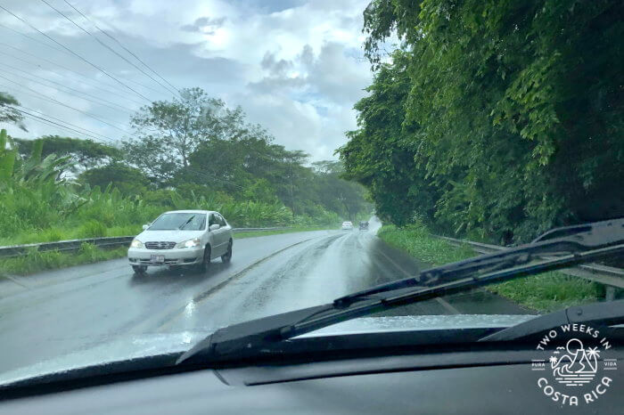 Driving in Rainy Season Costa Rica