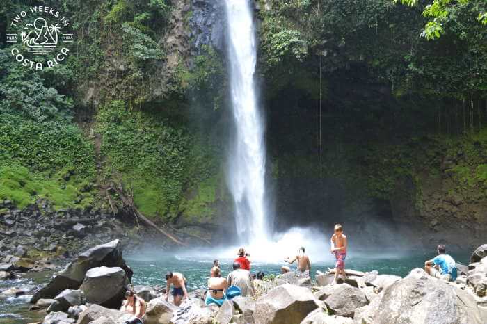 La Fortuna Waterfall with Kids