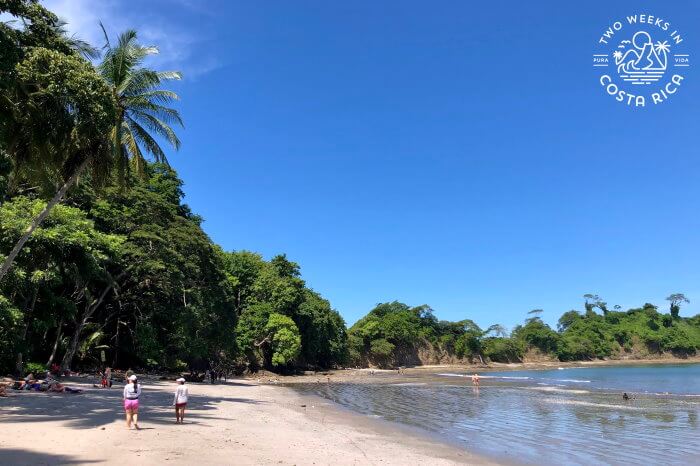 Light sand Playa Mantas