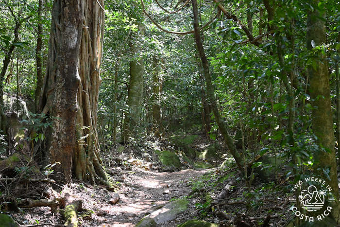 Hiking trail Santa Maria sector