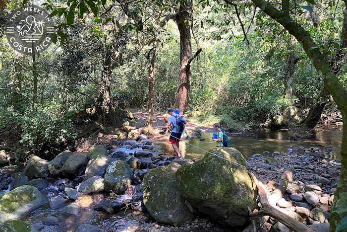 River crossing Santa Maria Rincon