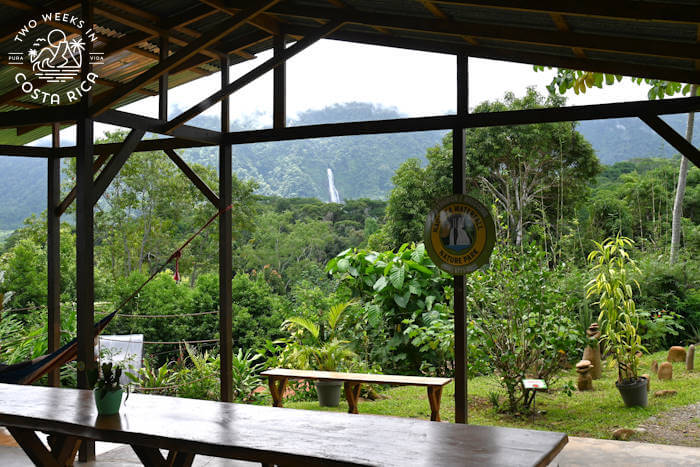 Reception Nauyaca Nature Park